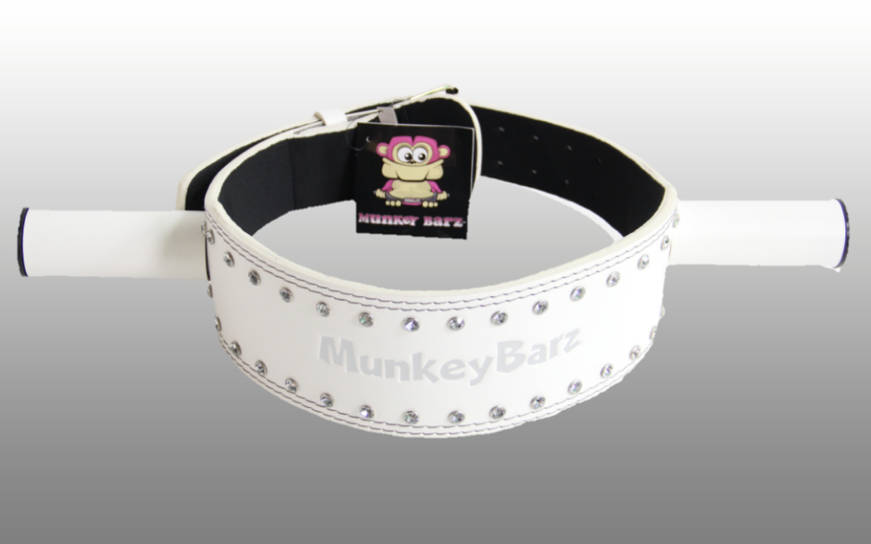 MunkeyBarz sex belt white